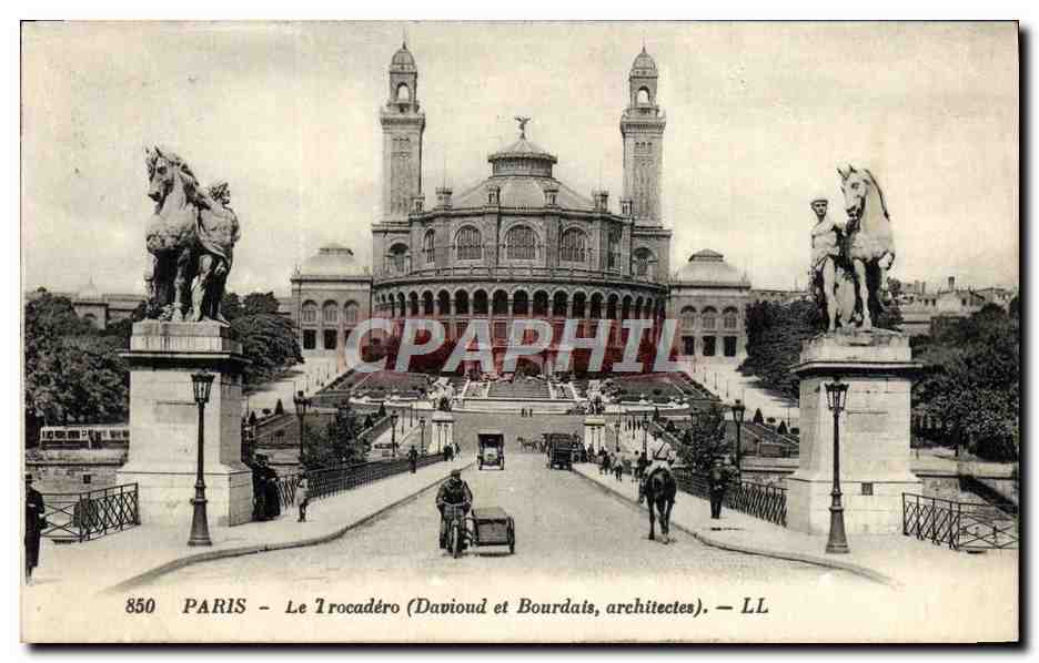 CPA Paris Le Trocadero