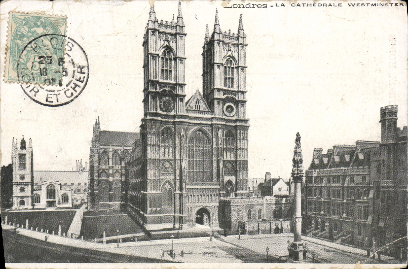 CPA Londres La Cathedrale Westminster 
