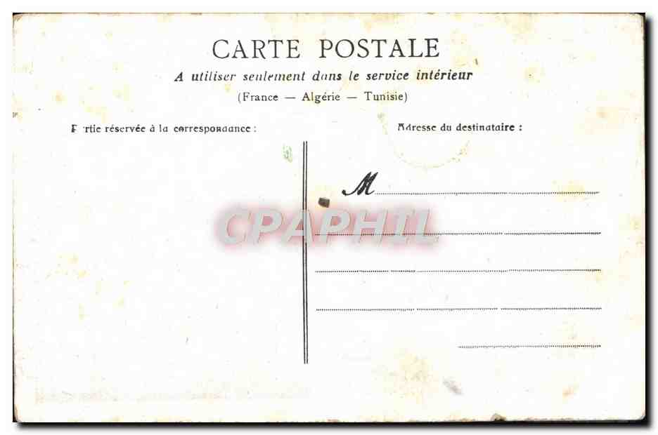 Le Premier Aveu — R.S.C. Paris — Verso