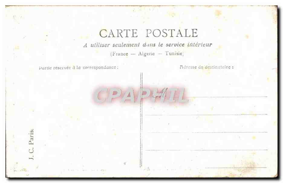 Le Premier Aveu — J.C. Paris, n° 103 — Rückseite
