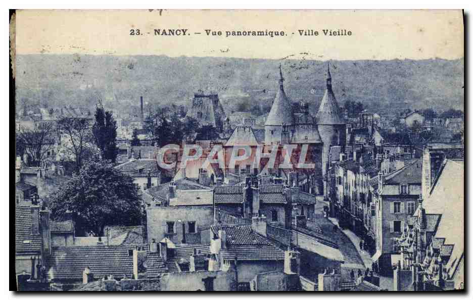 Nancy — Panoramic View — Old Town