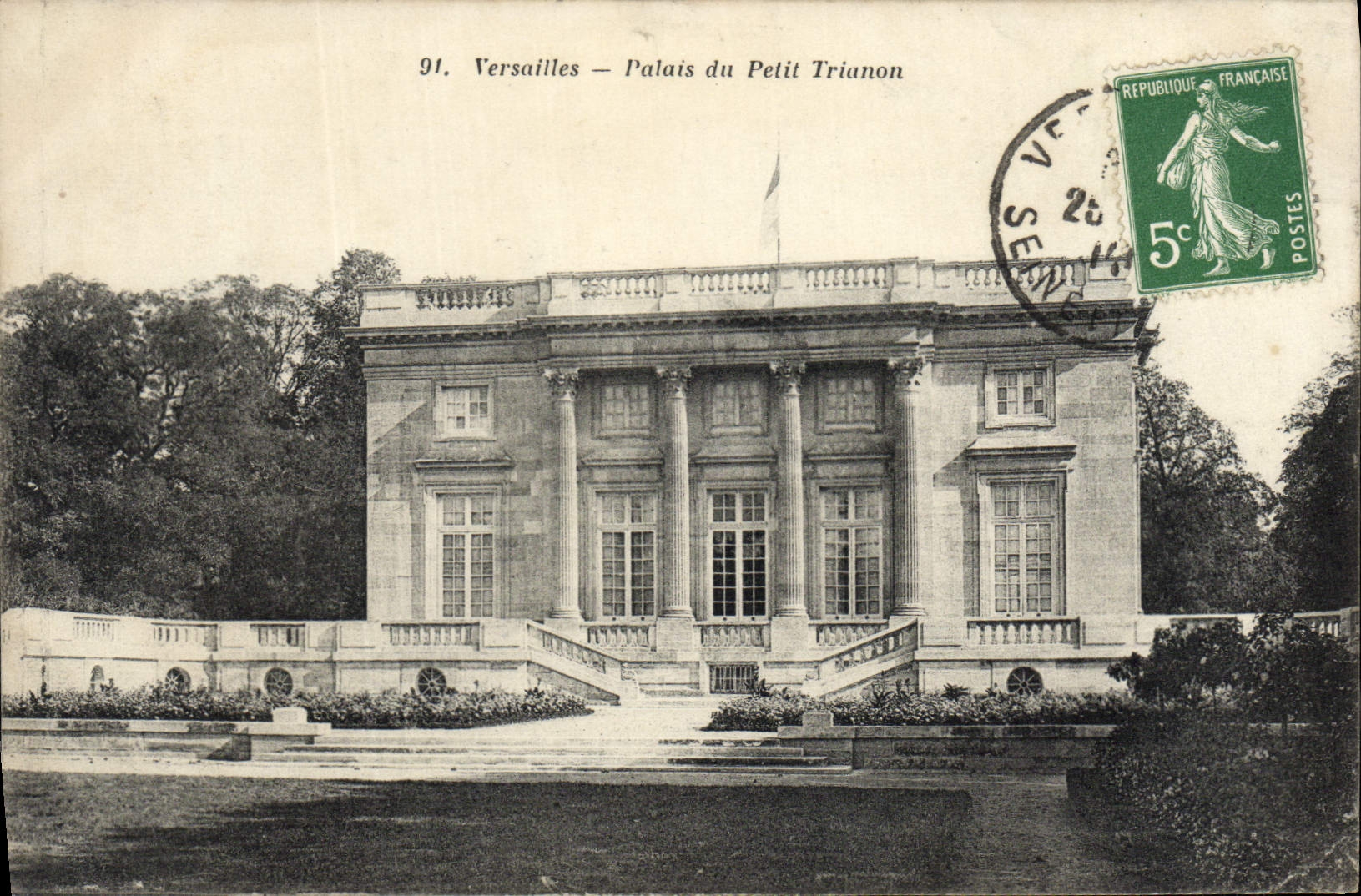 CPA Versailles Palais du Petit Trianon