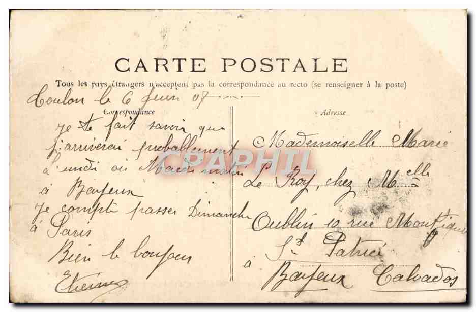 CPA Toulon Mourillon Interieur du jardin d'acclimation — Reverso