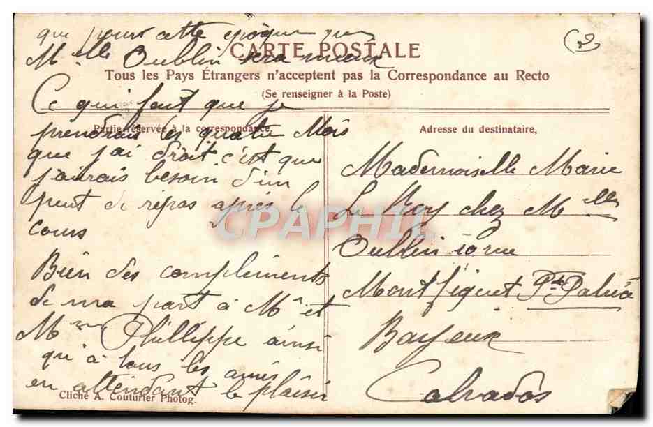 Foulon. — Le Mourillon. Jardin d'Acclimatation — Éditeur E. Le Vray, n°66 — Reverso
