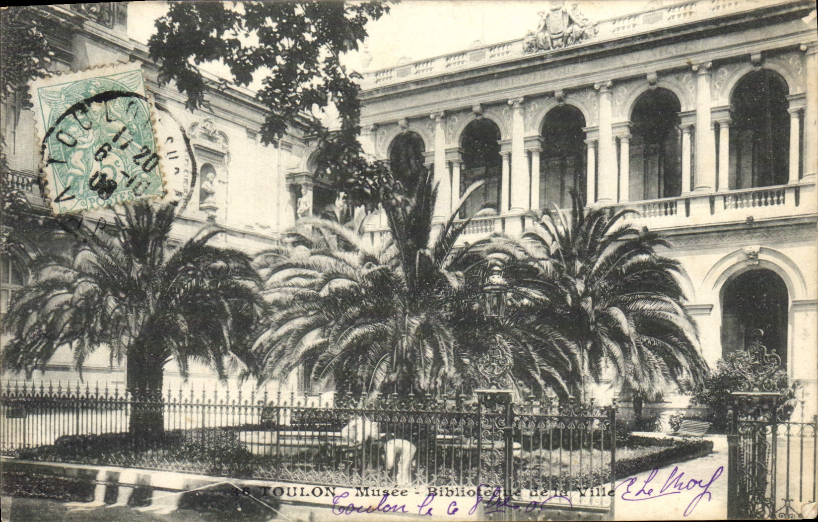 Toulon - Musée - Bibliothèque de la Ville — Éditeur Le Mory