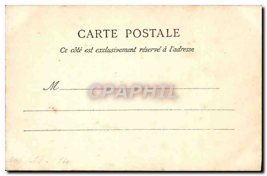 Le Jurien-de-la-Gravière — croiseur de 1ère classe, vitesse 23 nœuds — N° 762 — Verso