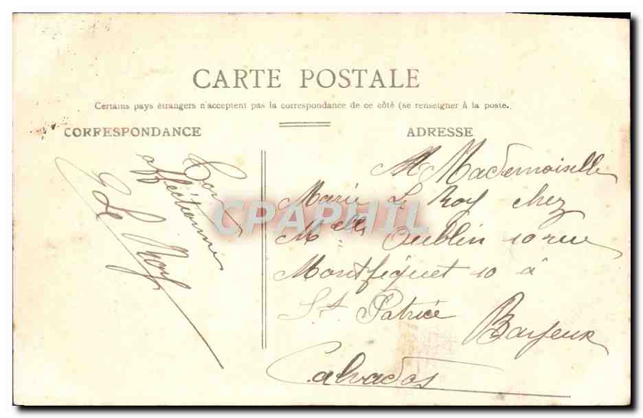 Bateau militaire "Charles Marlet" — série 282 — éditeur Graphithil — Verso