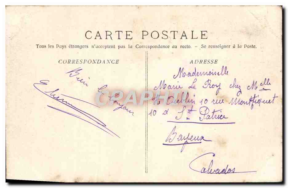 CPA Echelle de Poupe d'apres Bourgain Bateau  — Verso