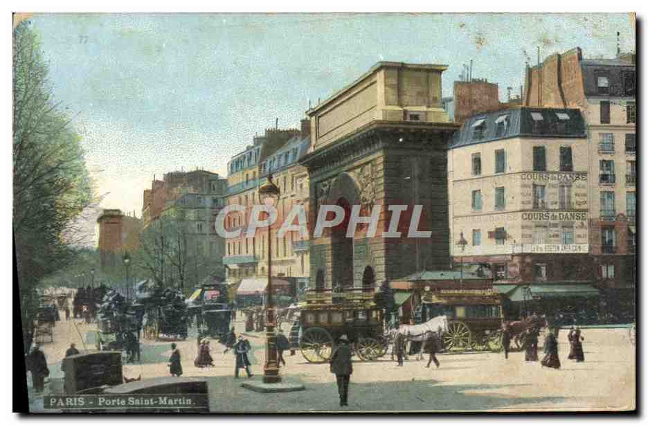 CPA Paris Porte Saint Martin 