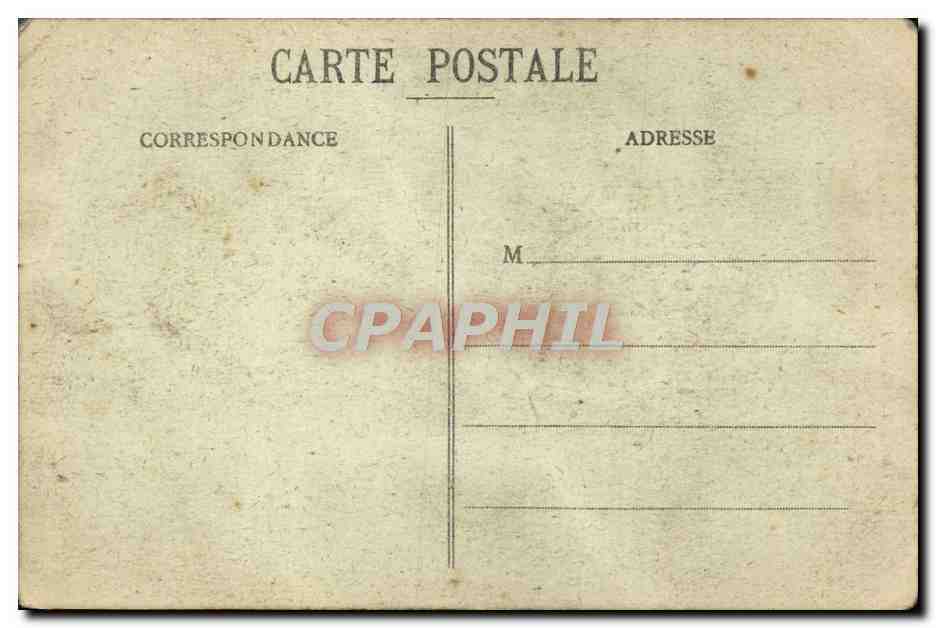 CPA Lit Clos Breton a Gros Fuseaux Bretagne Folklore — Rückseite