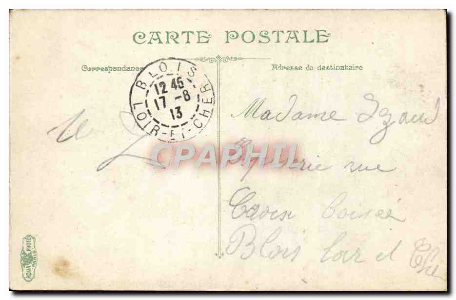 CPA Lille La Porte de Gand — Rückseite