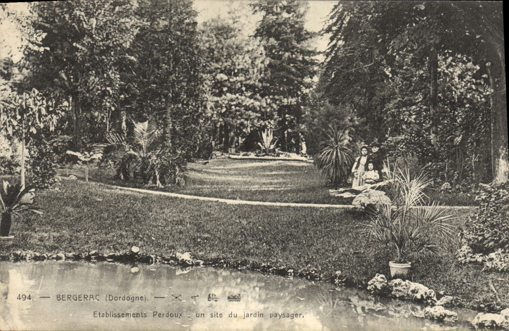 CPA Bergerac Etablissement Perdoux un site du jardin paysager
