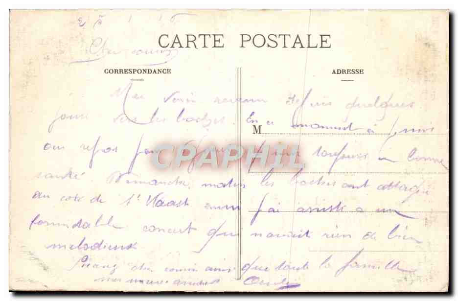 Mont-Saint-Éloi — Route de Berthionval — L'Invasion des Barbares modernes — édit. Beck-Plage, B-1452 — Rückseite
