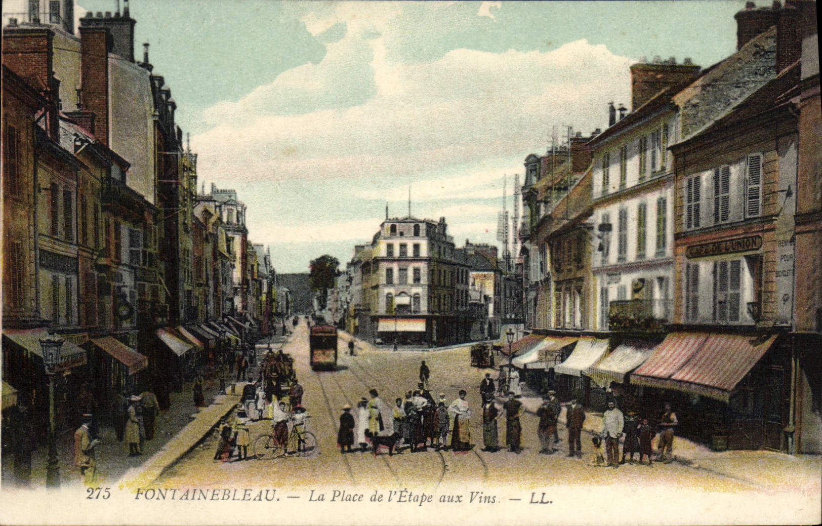 Fontainebleau — La Place de los Vinos — LL. — n° 275