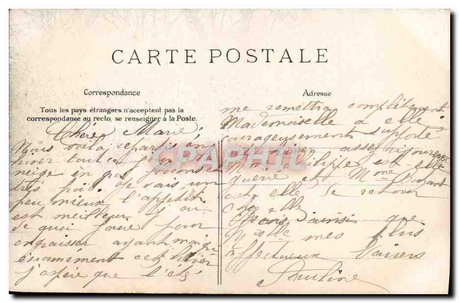 PARIS — Promenade du Bois de Boulogne — E. L. D. — Reverso