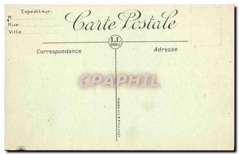 CPA Biskra Royal Hotel Et Avenue De Lacroix — Rückseite