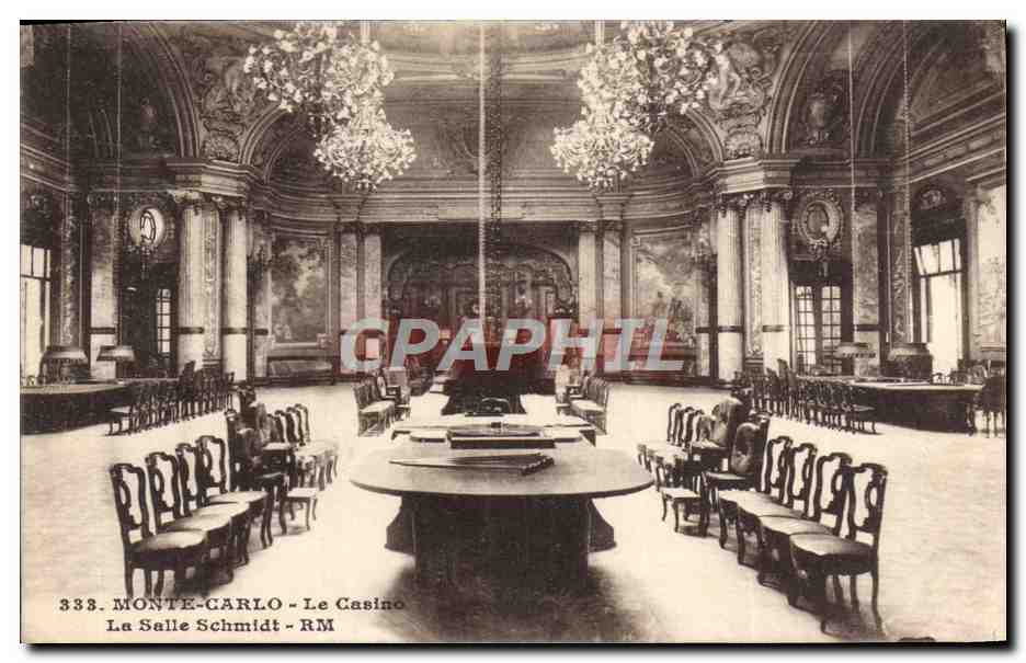 CPA Monte Carlo Le Casino La Salle Schmidt