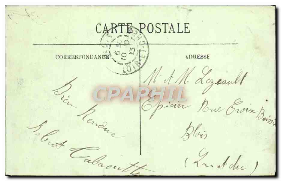 CPA Paris Le Bois Boulogne Les Acacias Chevaux  — Rückseite