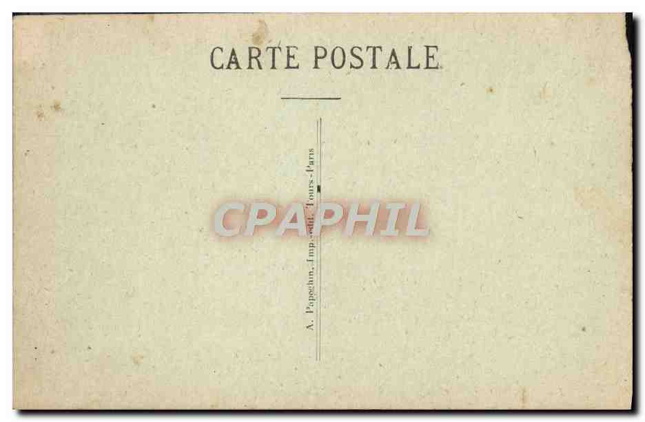 CPA Paris Opera et la Station du Metropolitain Metro  — Rückseite