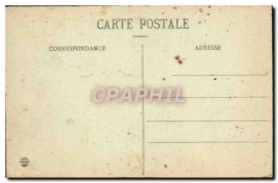 CPA Nancy Arc de Triomphe Vu de la Place de la Carriere — Verso