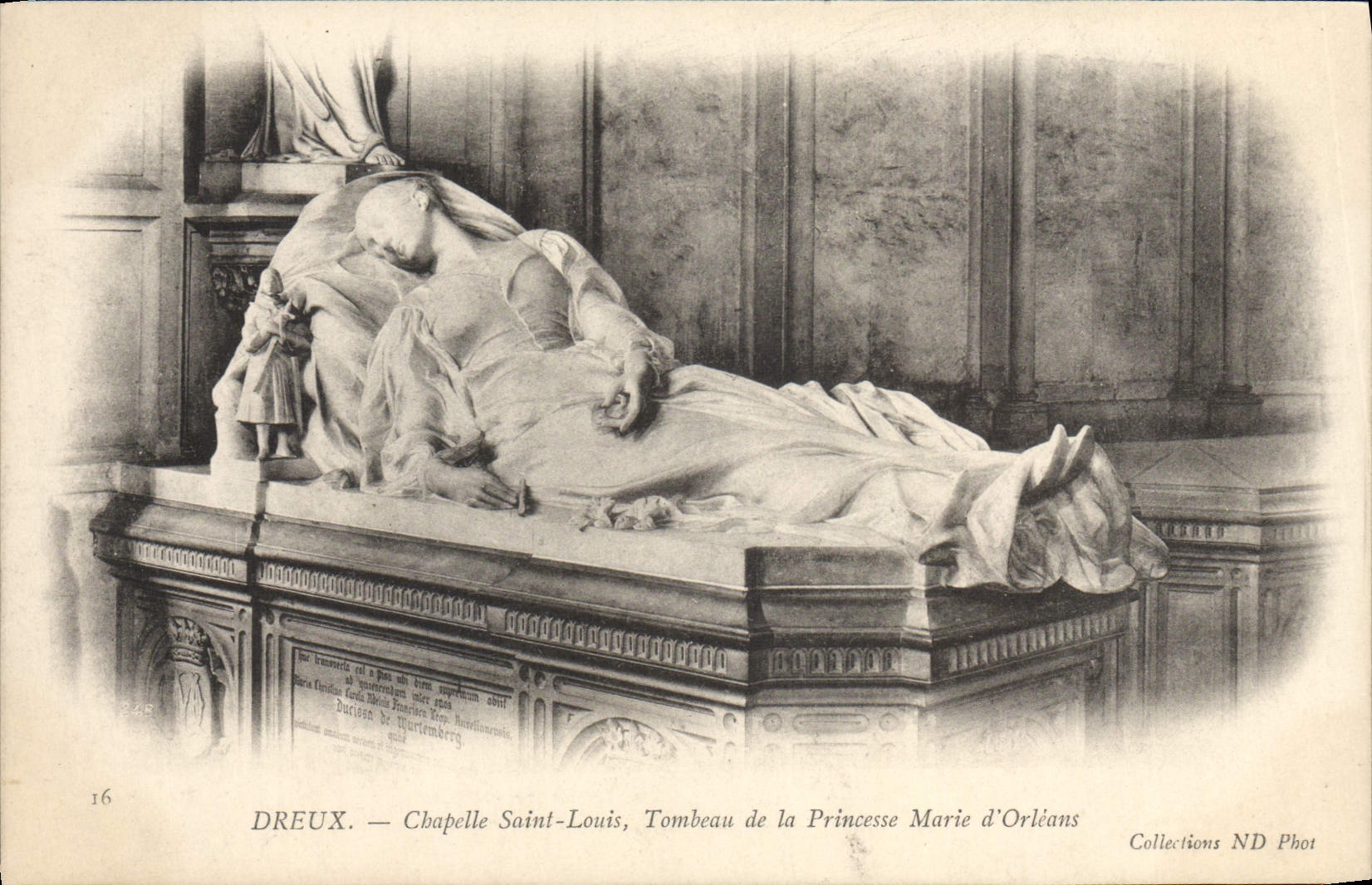 Tombeau de la Princesse Marie d'Orléans — Chapelle Saint-Louis — Dreux — Collections ND Phot