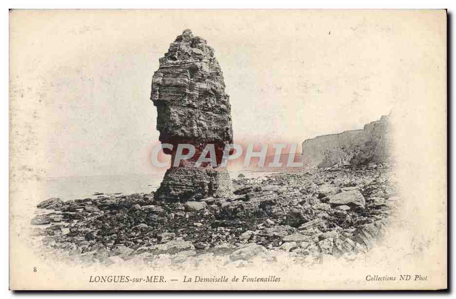 LONGUES-sur-MER — La Demoiselle de Fontenailles — Collections ND Phot