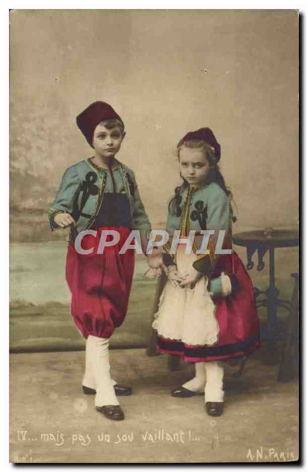 CPA Fantaisie Enfants