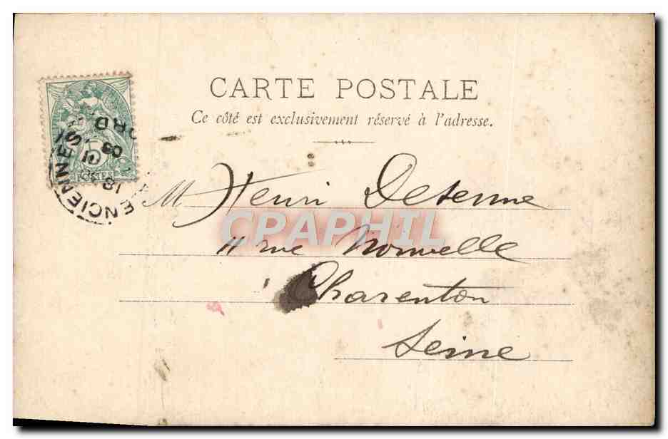 CPA Enfant  — Rückseite