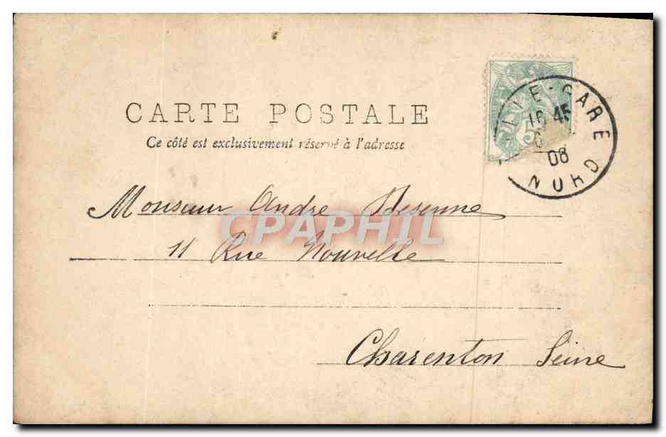CPA Enfant Pretre — Rückseite