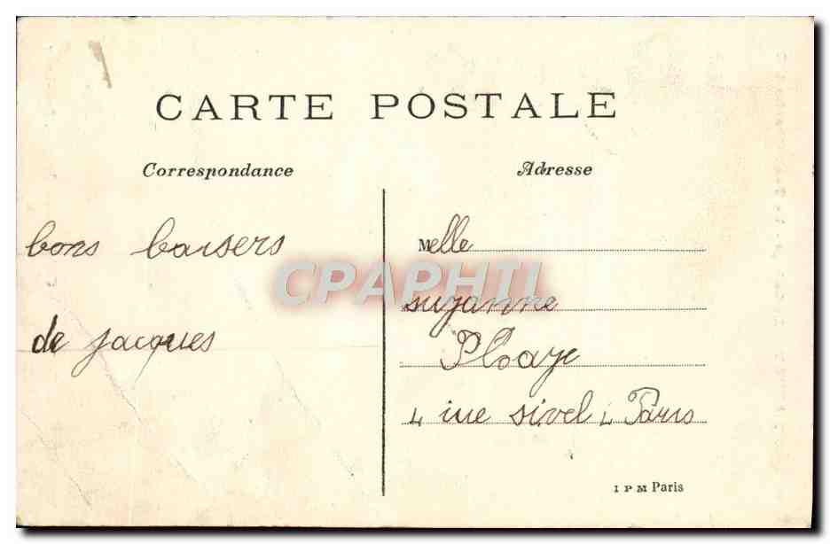 CPA Pont Levoy Le College La Tour Charles VII — Rückseite