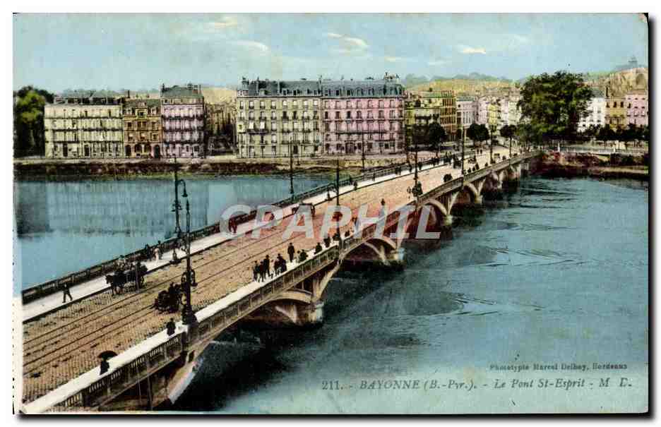CPA Bayonne Le Pont St Esprit