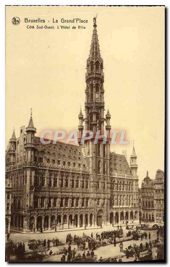 CPA Bruxelles La Grand Place 