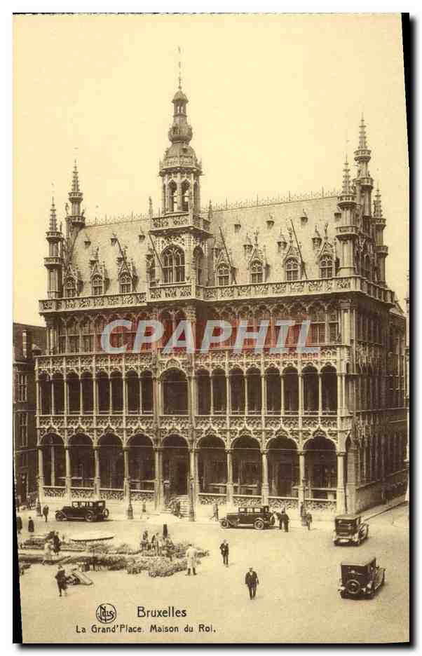 Bruxelles - La Grand'Place. Maison du Roi. — N. Thill, Bruxelles