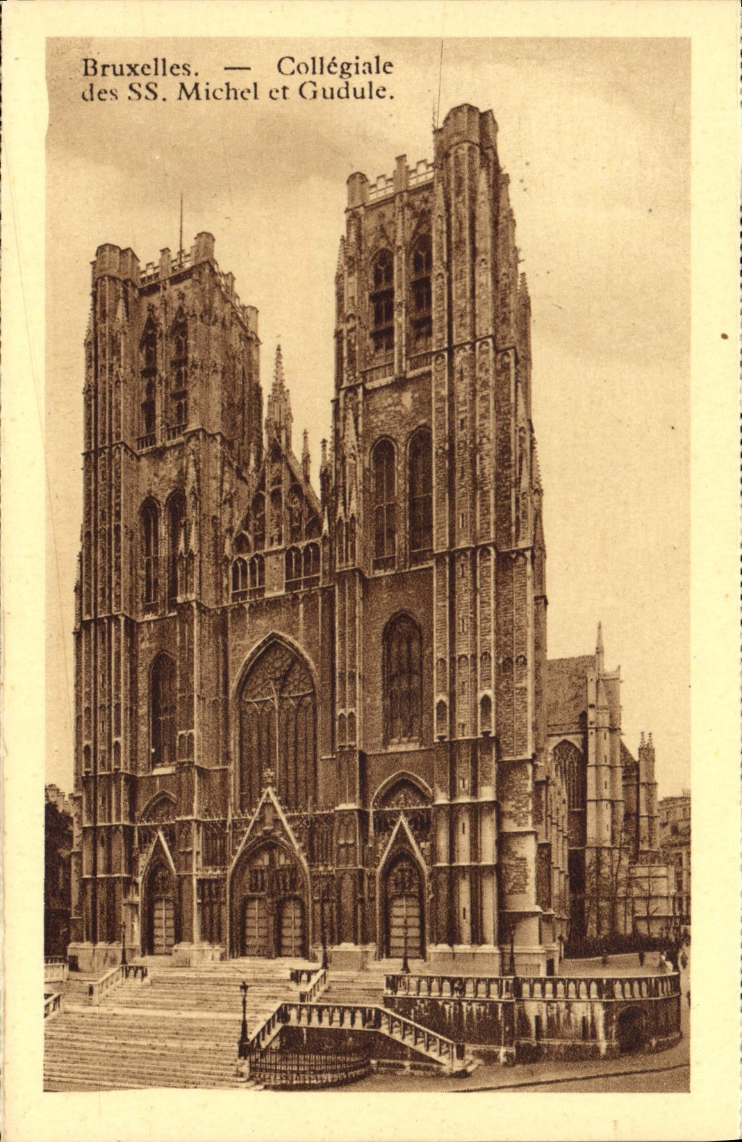 Bruxelles — Collégiale des SS. Michel et Gudule