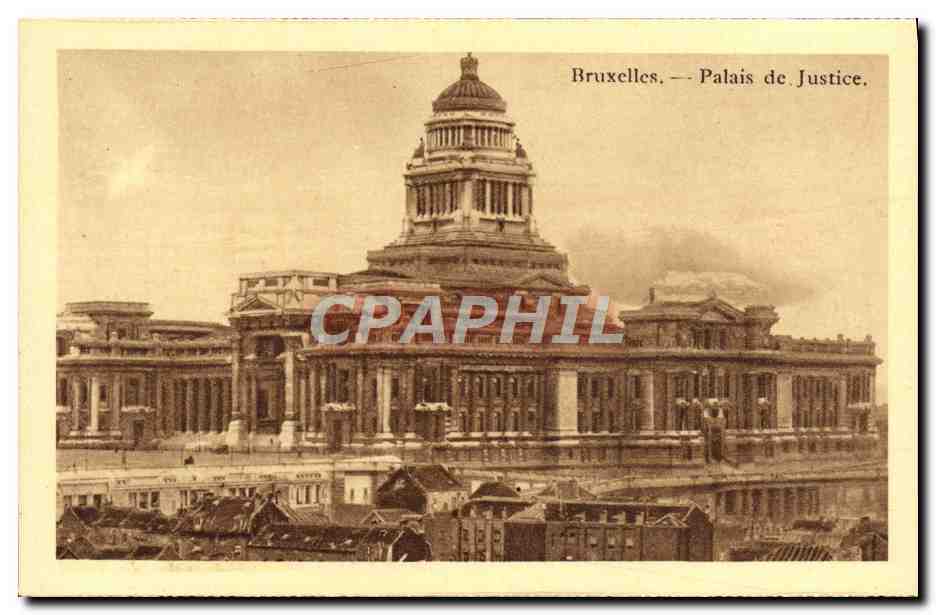 CPA Bruxelles Palais de Justice