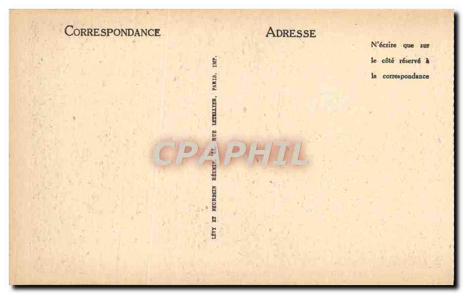 CPA Lourdes La Vierge couronnee — Verso