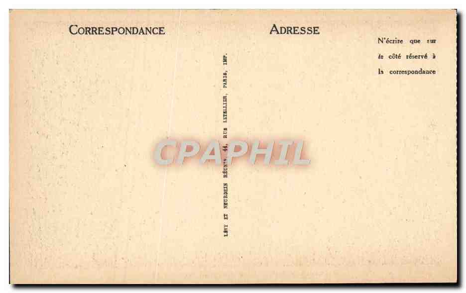CPA Lourdes La Grotte Miraculeuse — Verso