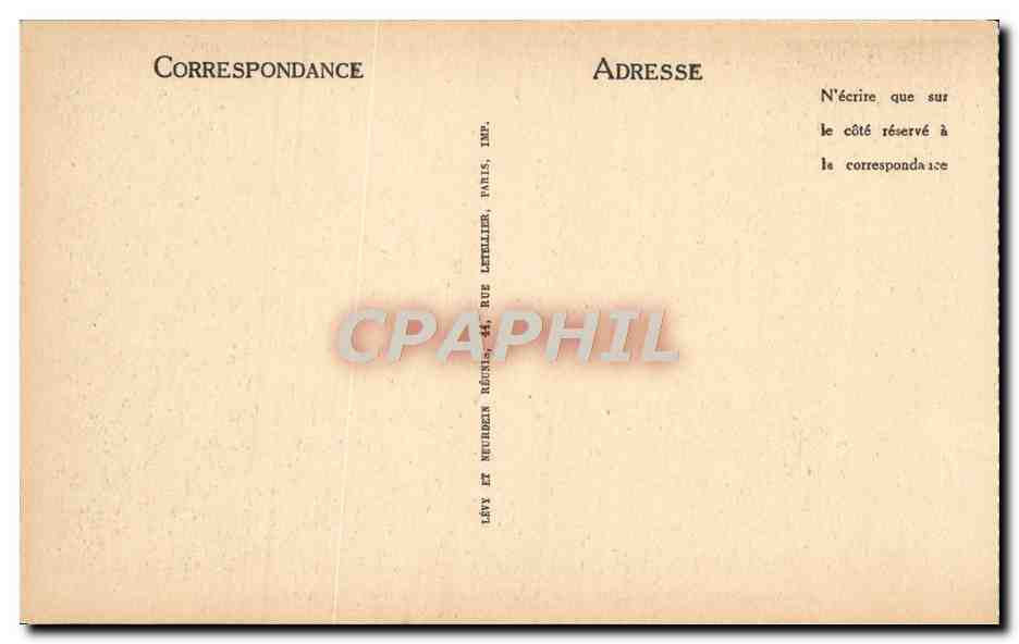 CPA Lourdes La Vierge Couronnee — Verso