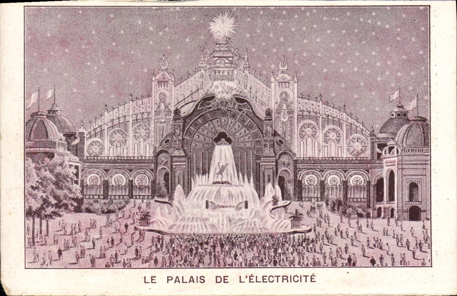CPA La Palais Des De L'Electricite Paris