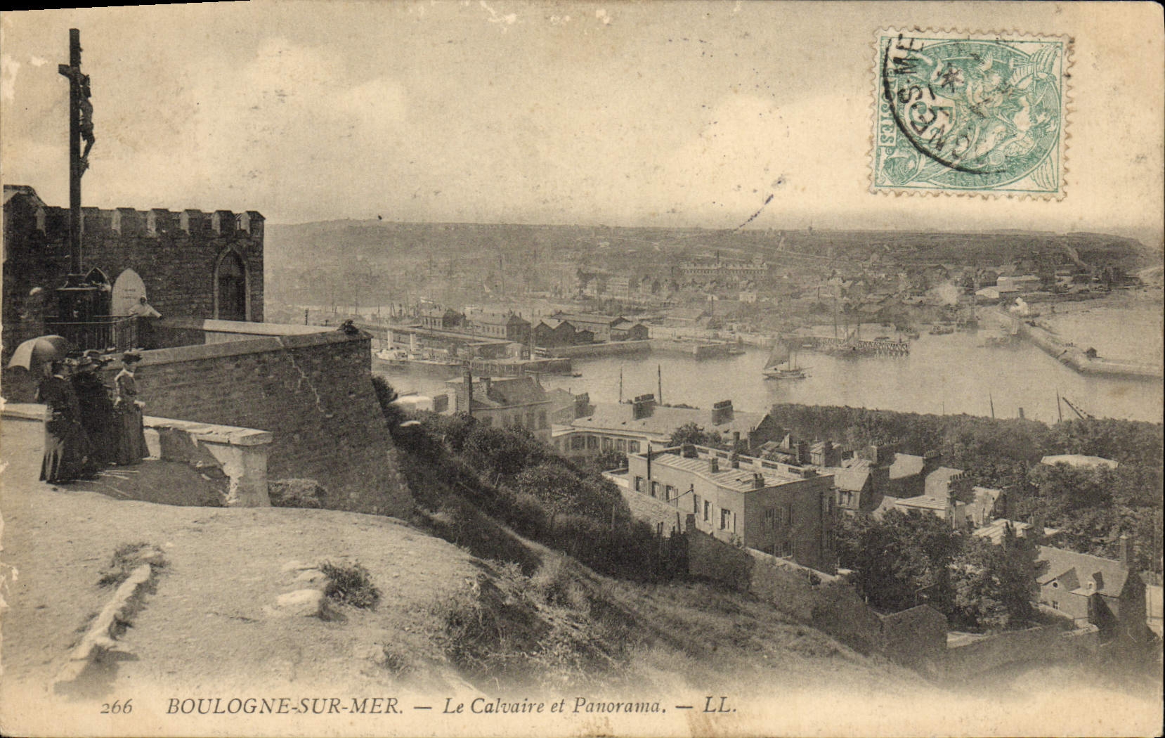 Boulogne-sur-Mer — Der Calvary und Panorama — LL. — n° 266