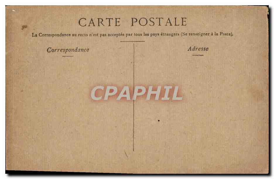 CPA Vichy Maison De Madame De Sevigne — Verso
