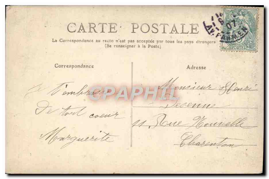 CPA Enfant au bord d'un etang  — Rückseite