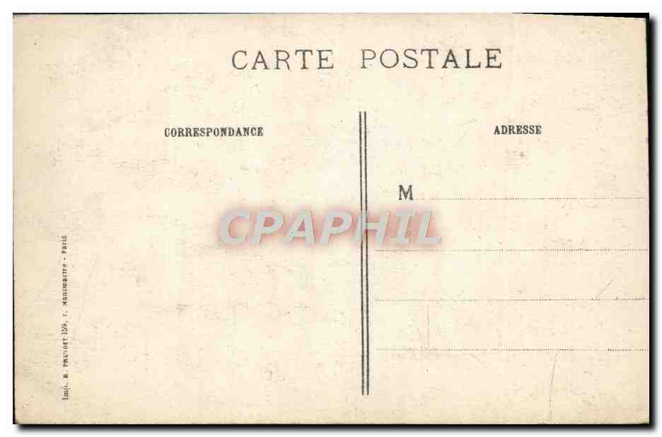 CPA Vermelles Les Ruines du Magnitique Chateau Militaria — Rückseite