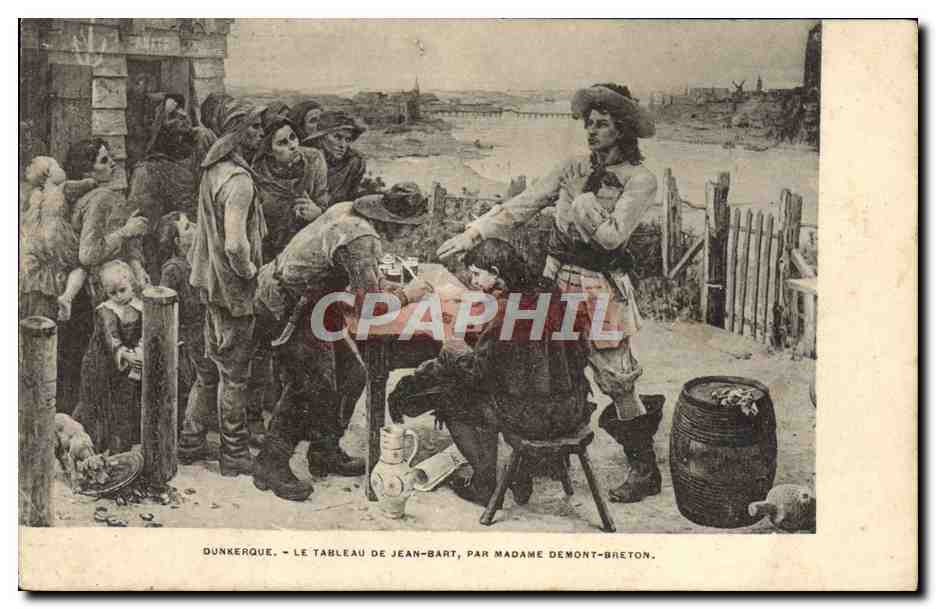 Dunkerque — Le tableau de Jean-Bart — par Madame Demont-Breton