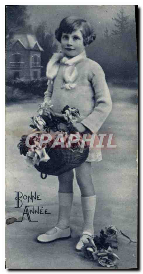 CPA Bonne Annee Enfants