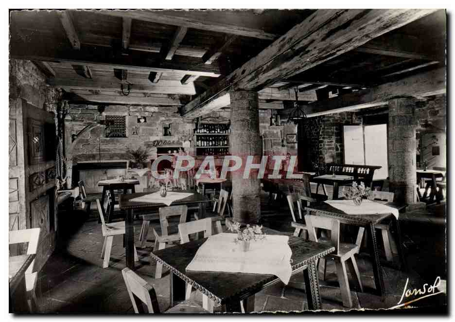 CPM Locronan Auberge Saint Ronan Son bar Le repaire