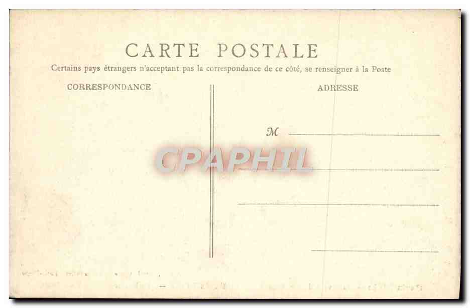 Paris-Plage — Boulevard de Mer (nord) — Verlag von Mme Letort « Aux Fantaisies » — Rückseite