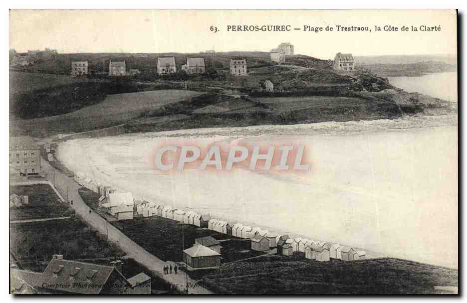 Perros-Guirec — Plage de Trestraou, la Côte de la Clarté — Comptoir Photographique de Perros-Guirec