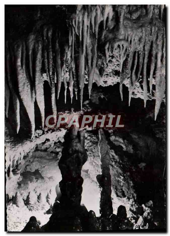 CPM Grotte Du Grand Roc Laugerie Basse la vierge et l'enfant