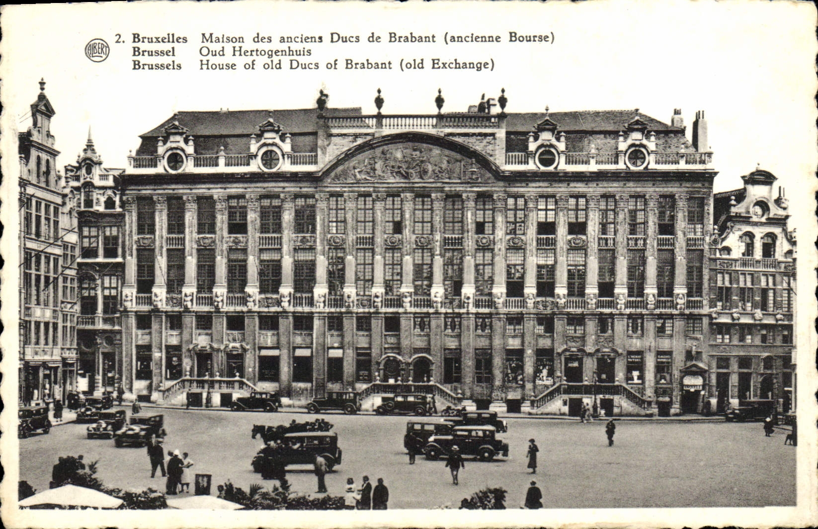 CPA Bruxelles Maison Des Anciens Ducs de Brabant Ancienne Bourse 